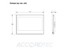 AT-VD110W WH Монитор домофона ACCORDTEC, IP, сенсорный экран